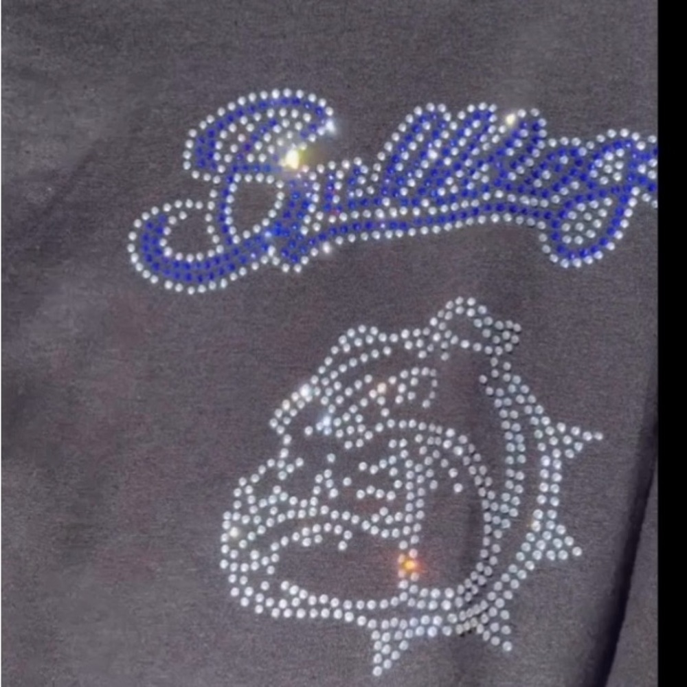 Bulldog Rhinestone shirt